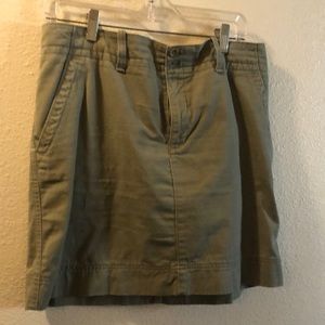 Olive skirt